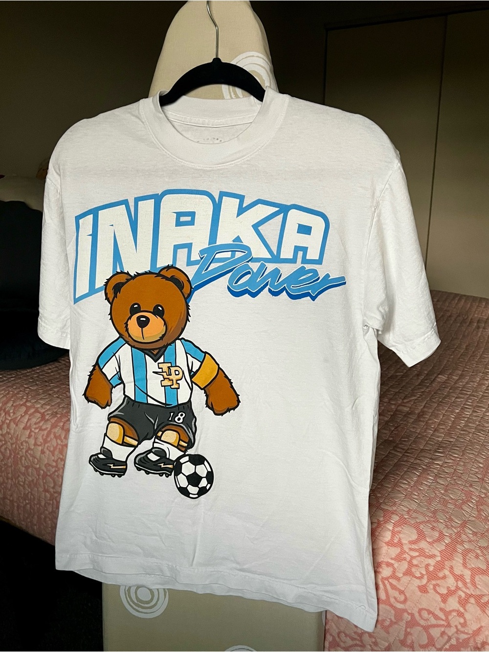 INAKA Power Argentina Soccer Teddy Tee